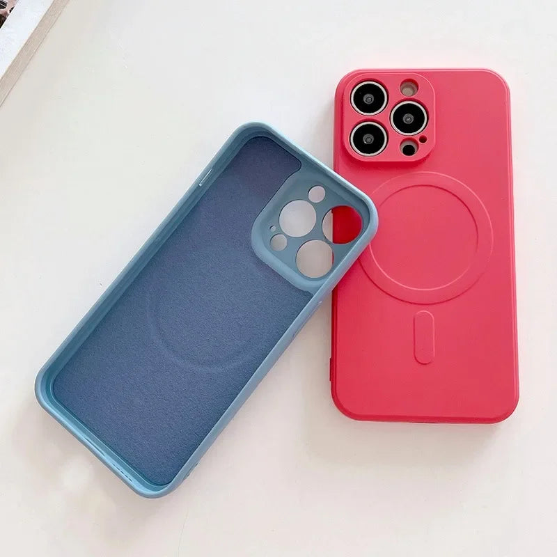 Premium Liquid Silicone iPhone Case