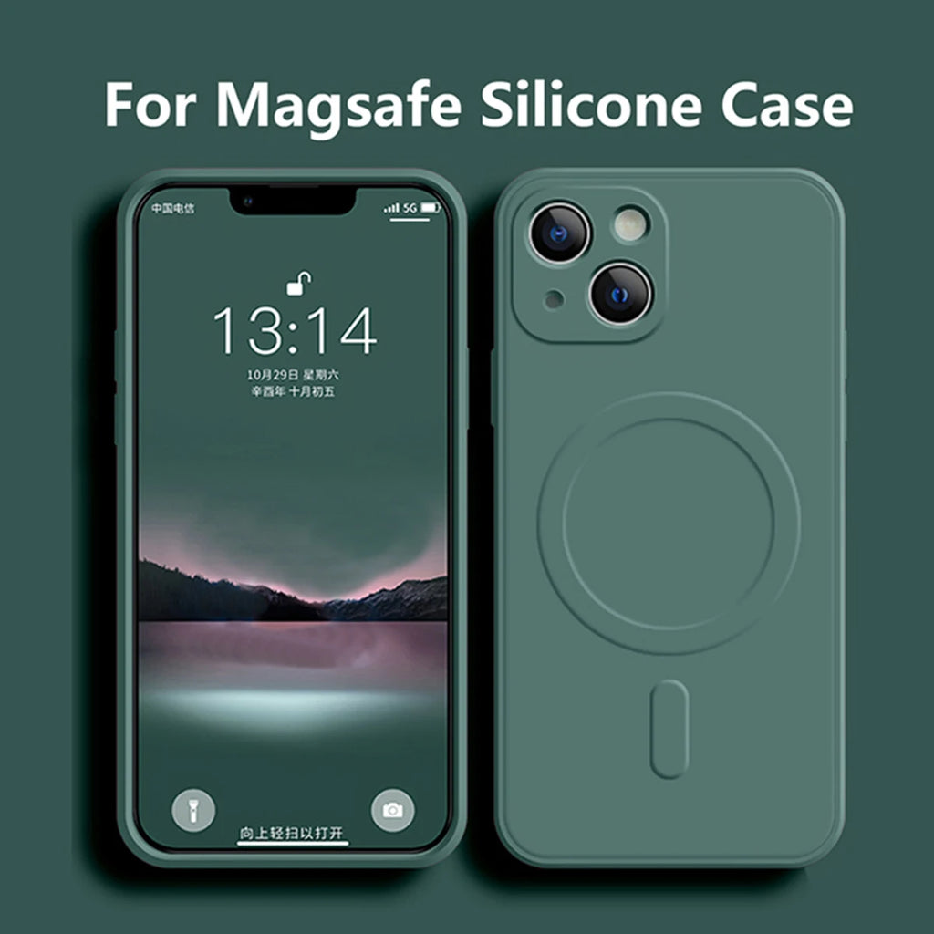 Premium Liquid Silicone iPhone Case