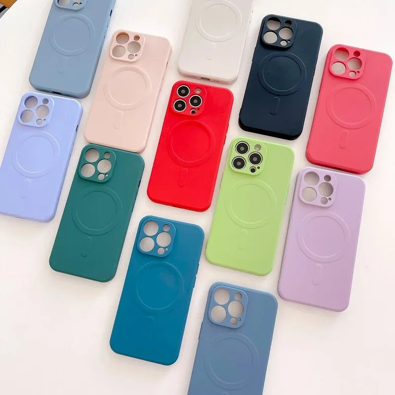 Premium Liquid Silicone iPhone Case