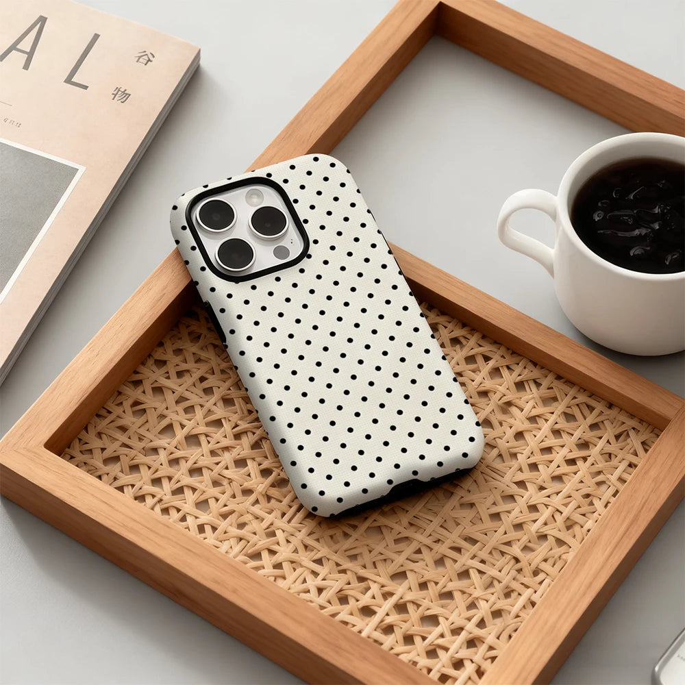 Chic Polka Dot iPhone Case Collection