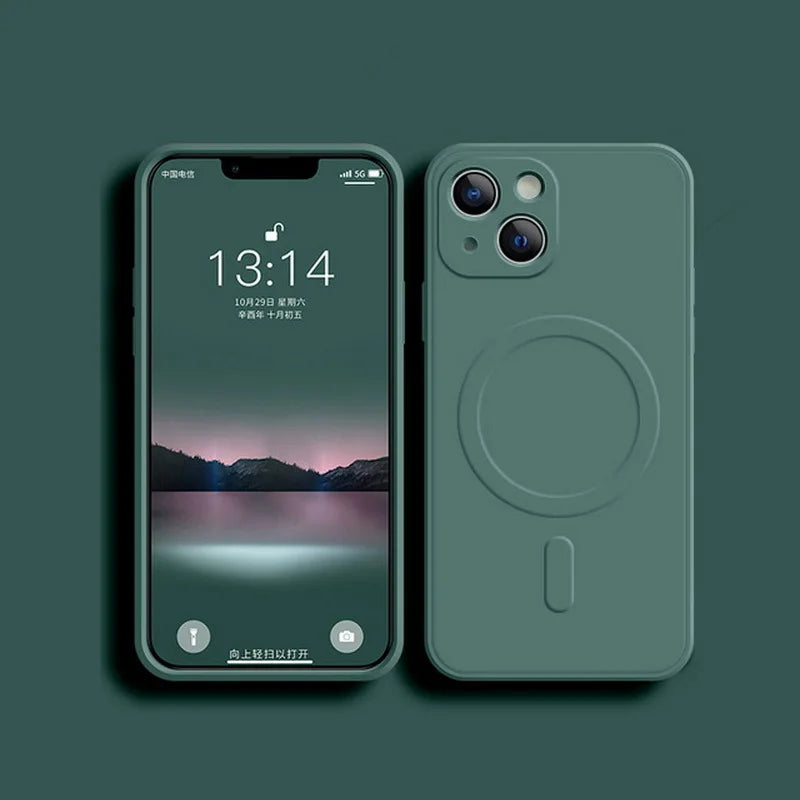 Premium Liquid Silicone iPhone Case