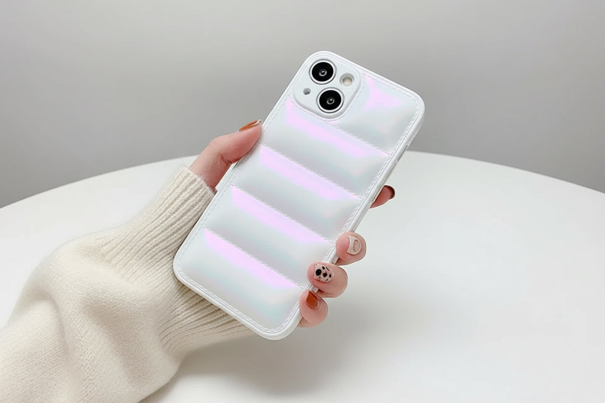 Luxury Silicone iPhone Case for Winter