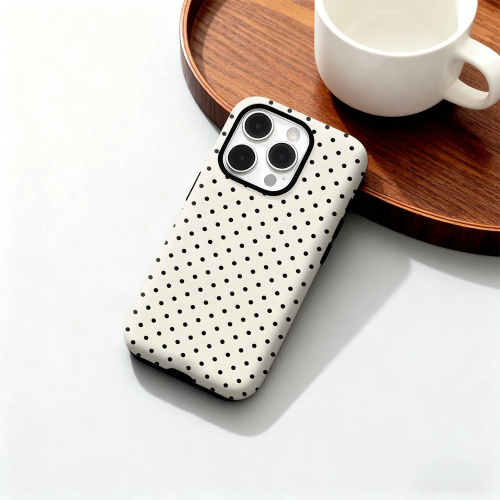 Chic Polka Dot iPhone Case Collection