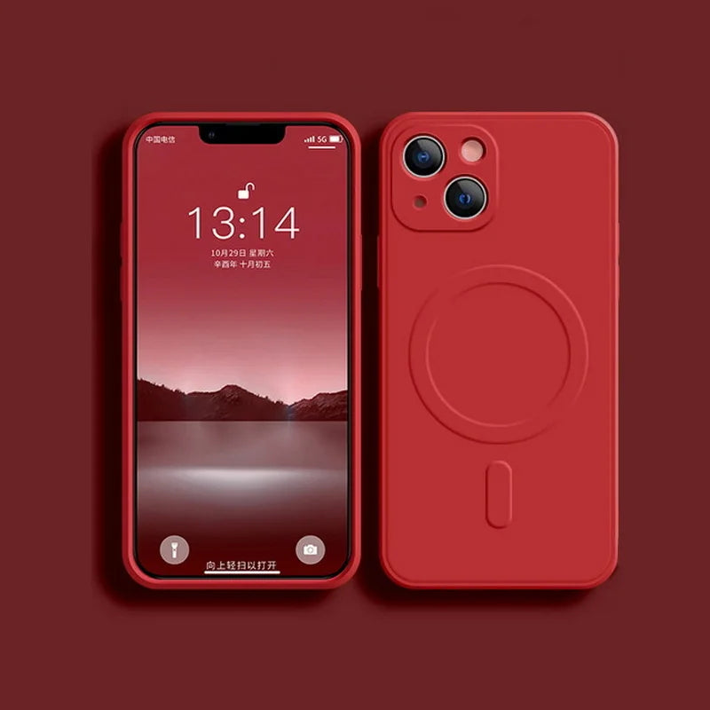 Premium Liquid Silicone iPhone Case