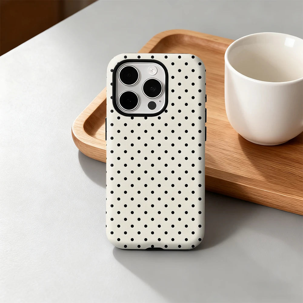 Chic Polka Dot iPhone Case Collection