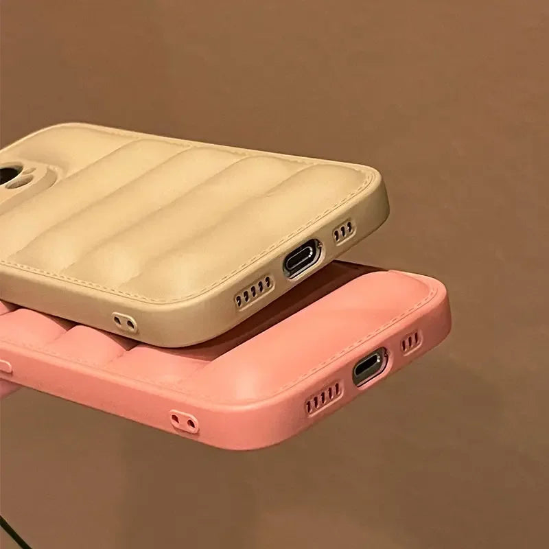 Luxury Silicone iPhone Case for Winter