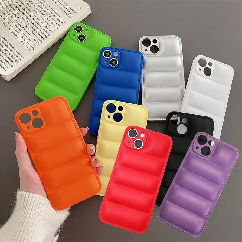 Luxury Silicone iPhone Case for Winter