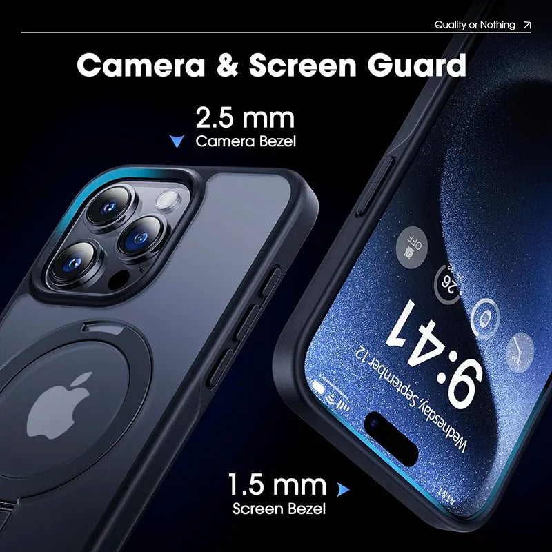 SADA Matte Ultra-Slim iPhone Case with Stand