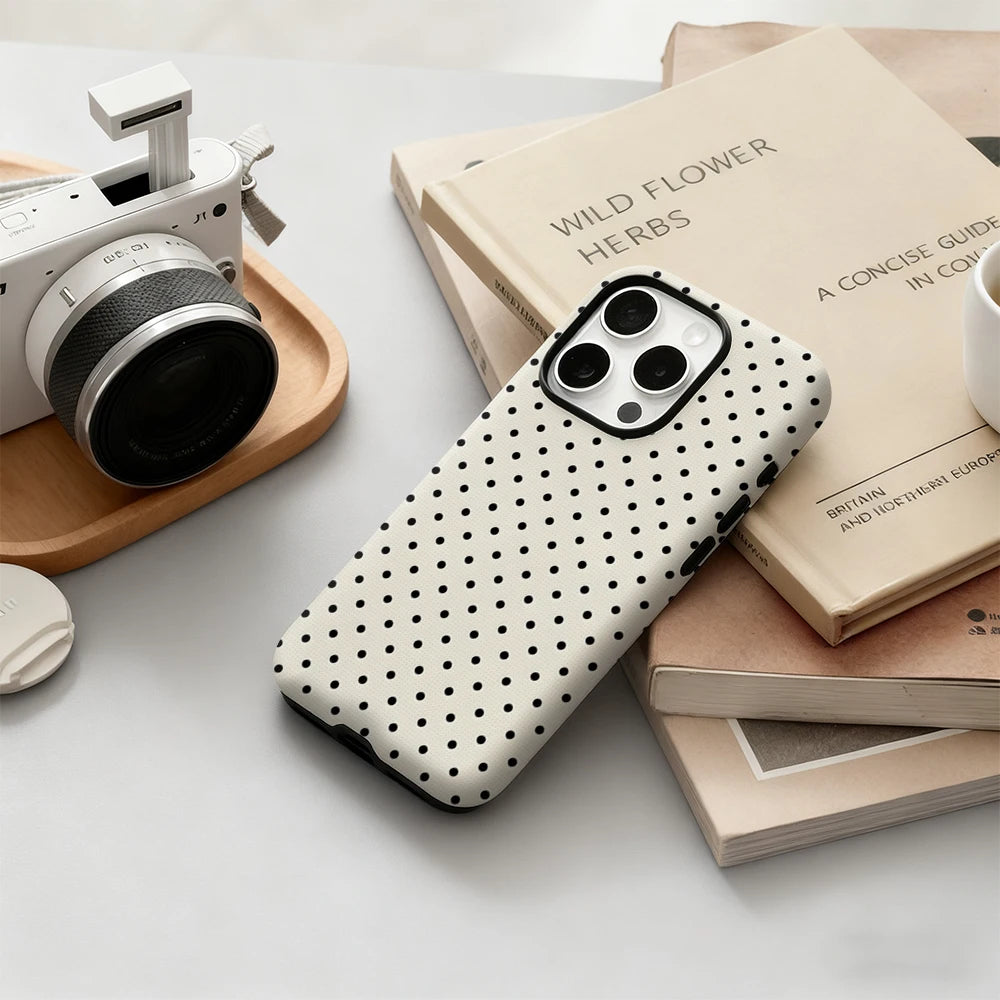 Chic Polka Dot iPhone Case Collection