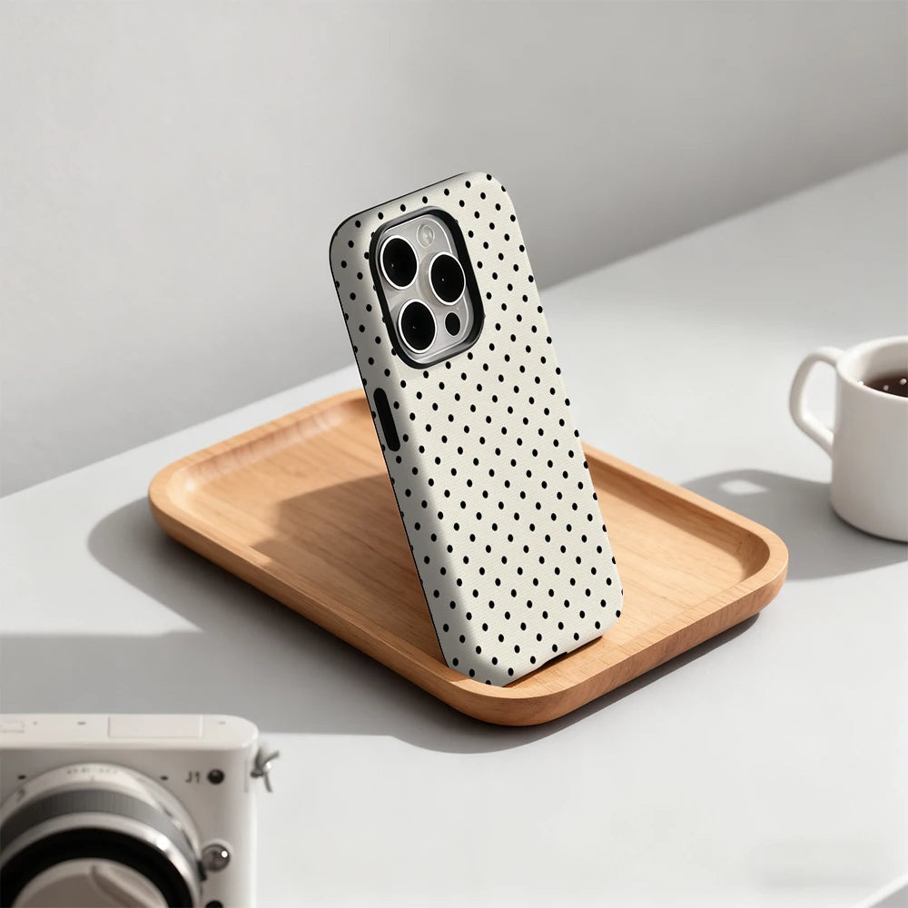 Chic Polka Dot iPhone Case Collection