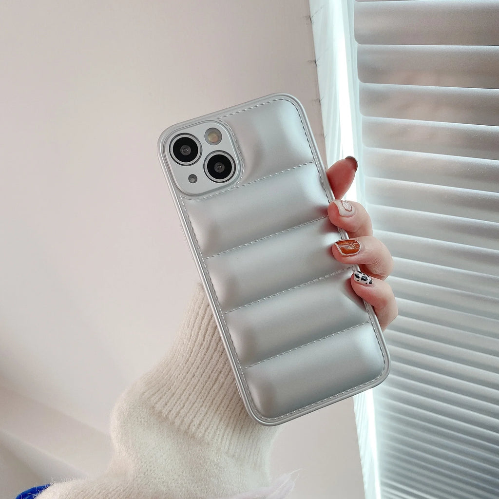 Luxury Silicone iPhone Case for Winter
