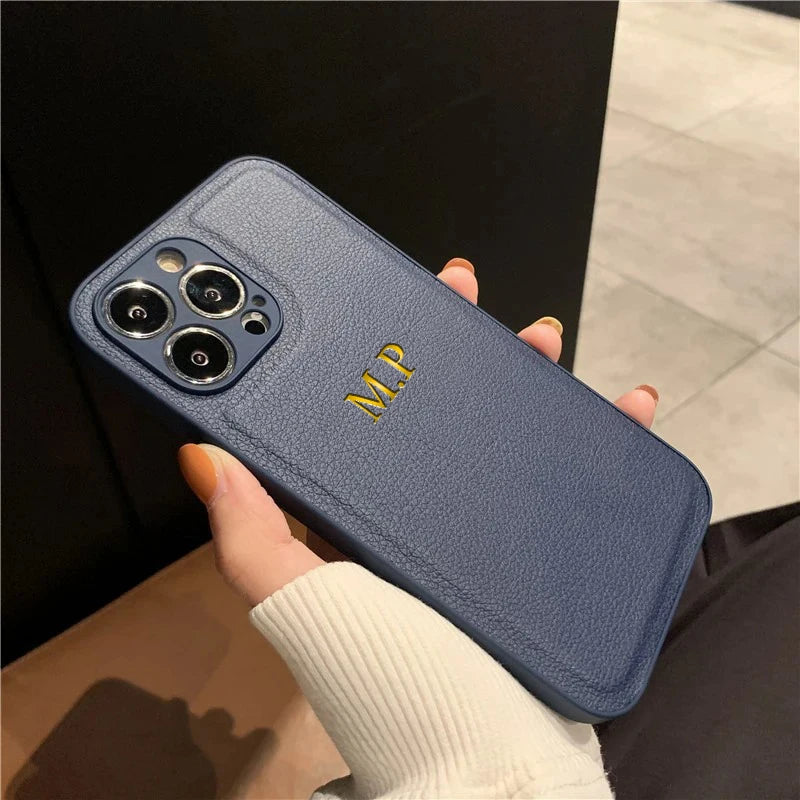SADA Personalized  Luxury Leather Phone Case